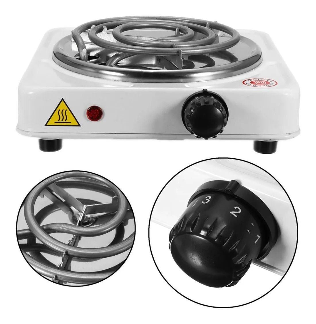 Estufa eléctrica Gynipot GY-010 1 puesto 1000 W