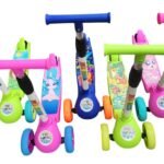 Scooter infantil con luces y música