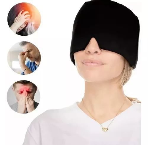 Gorro de gel frío y caliente para migraña
