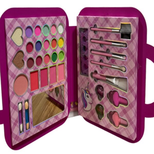 Set de maquillaje infantil en bolso de mano