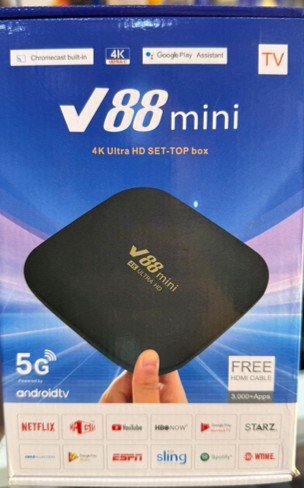 TV Box V88 Mini 4K 5G