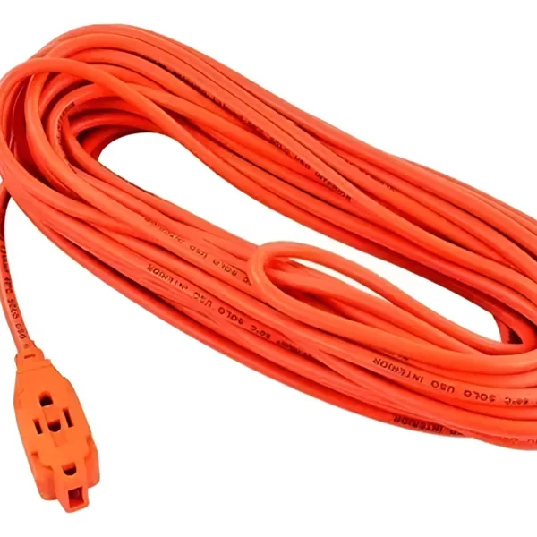 Extensión eléctrica naranja 6 m
