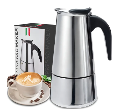 Cafetera italiana de 6 tazas