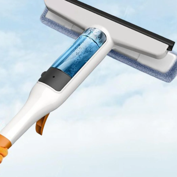 Limpiavidrios con mango extensible