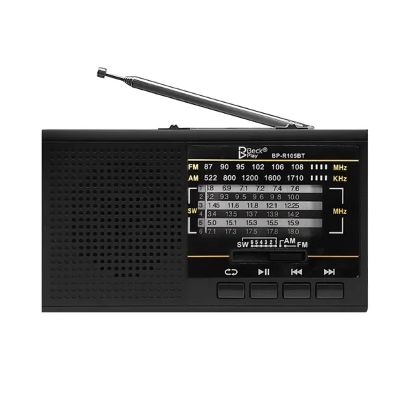 Radio AM/FM Beck Play BP-R105BT con Bluetooth