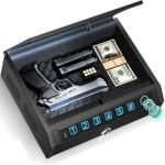 Caja fuerte de seguridad con huella digital