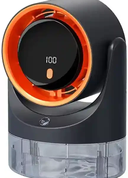 Mini ventilador con humidificador recargable