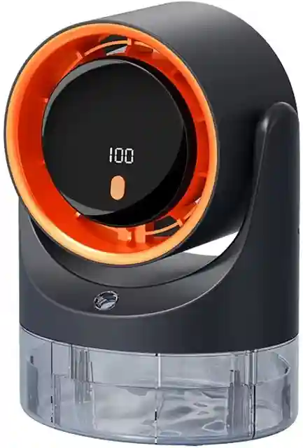 Mini ventilador con humidificador recargable