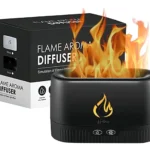 Humidificador difusor con efecto fuego