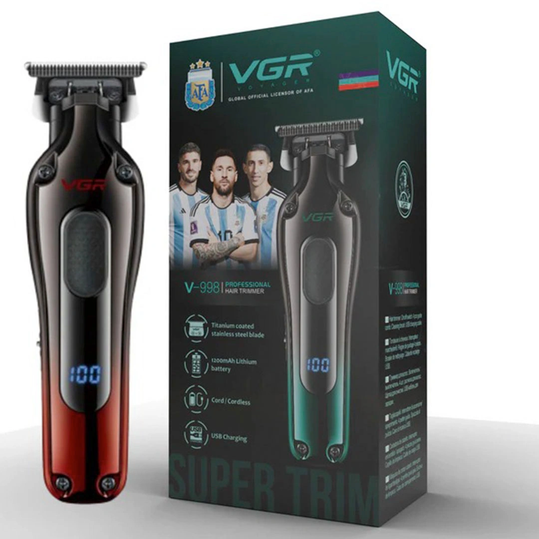 Trimmer VGR de acero y titanio