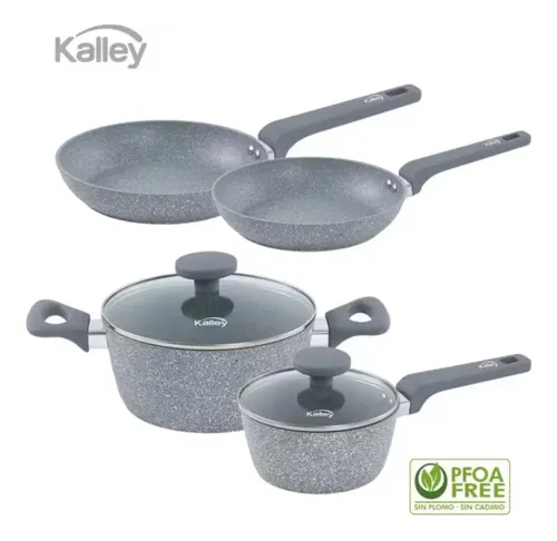 Juego de ollas Kalley 6 piezas