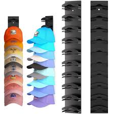 Estante de pared para gorras