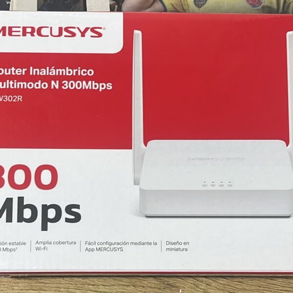 Router inalámbrico Mercusys de 2 antenas
