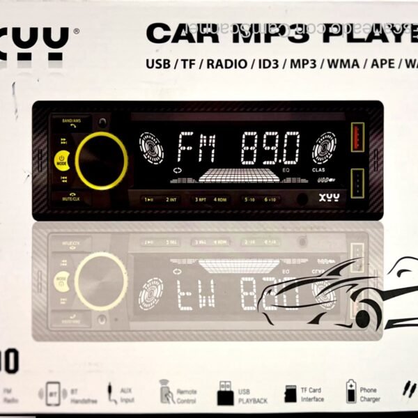 Radio para carro MP3 con Bluetooth y control remoto