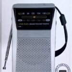 Radio de bolsillo AM/FM recargable