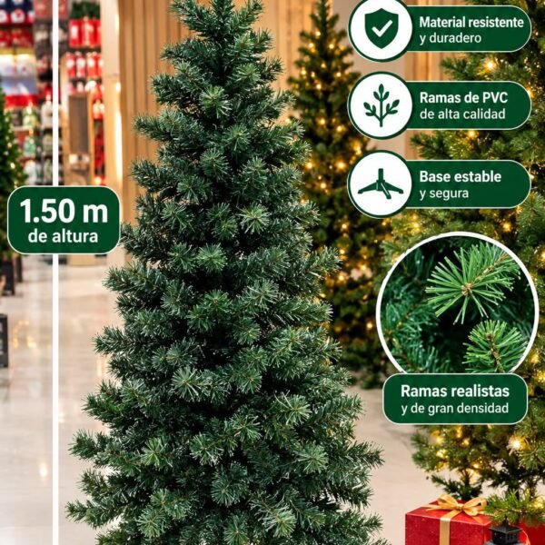 Árbol de Navidad Medellín 1,50 m (214 puntas)