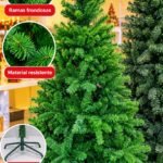 Árbol de Navidad verde 2,10 m
