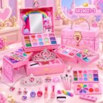 Cofre de maquillaje infantil con corona