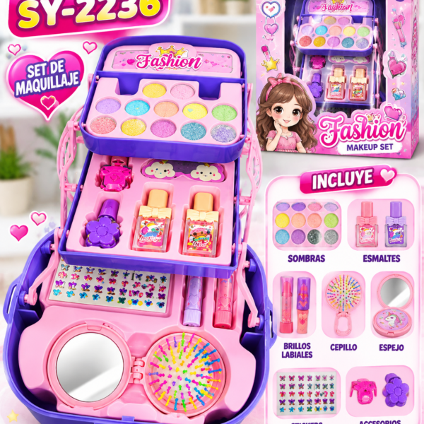 Set de maquillaje infantil Box Blush