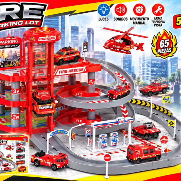 Pista de carreras de bomberos