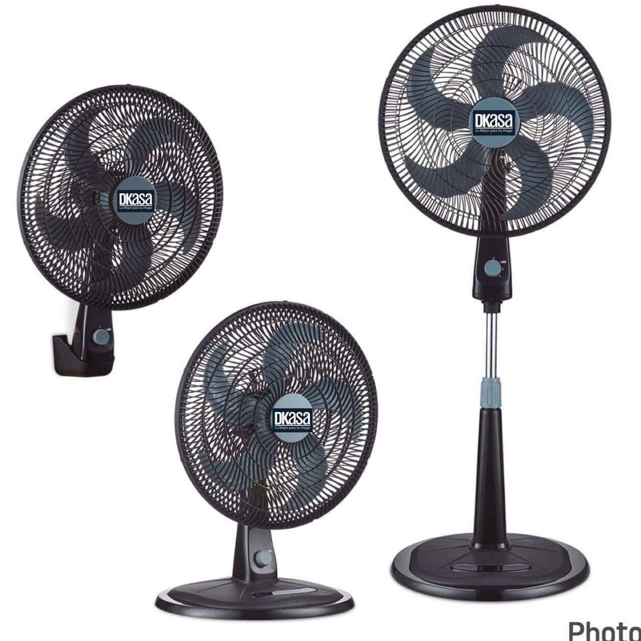 Ventilador DKASA 3 en 1 doble balinera