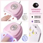 Lámpara de uñas Sun QD LED/UV