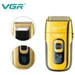 Afeitadora VGR V-691 Gold resistente al agua IPX4