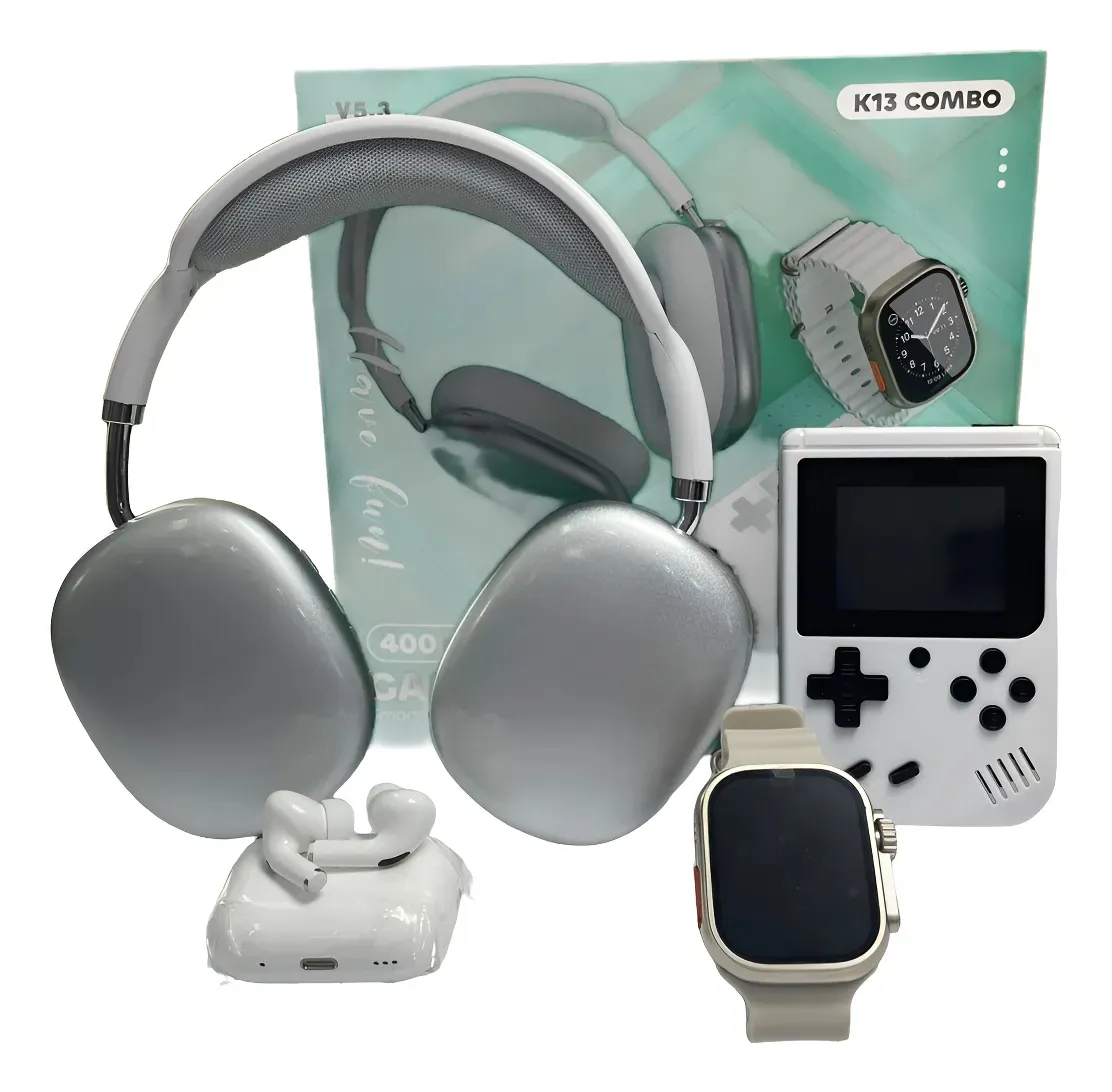 Combo smartwatch K13 con consola retro