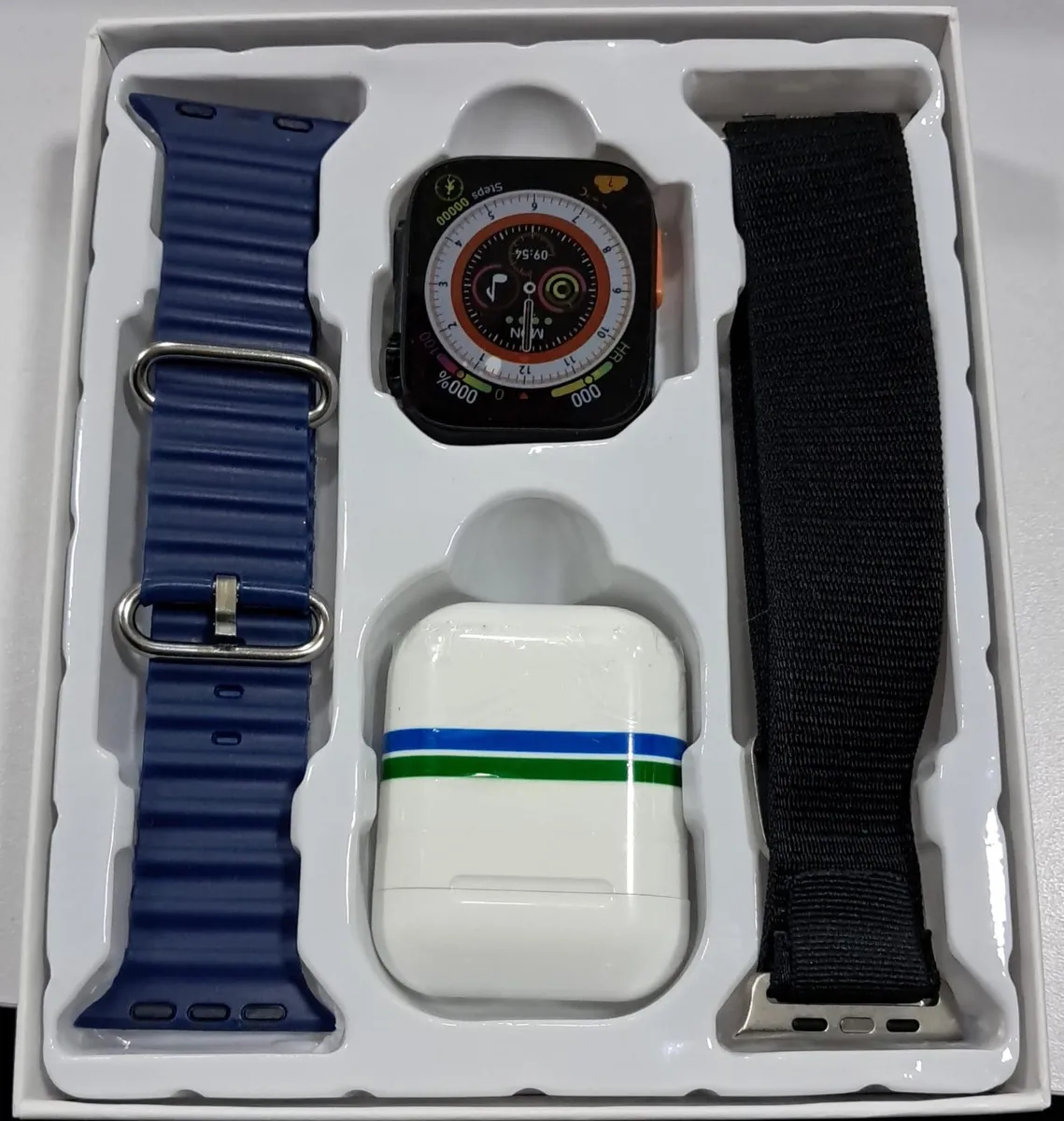 Combo smartwatch Ultra Q9 con audífonos - Imagen 2