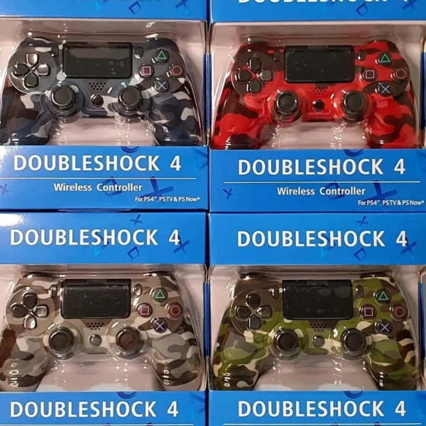 Control inalámbrico compatible con PS4 camuflado