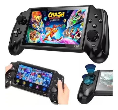 Consola portátil X9 de 5,5" con doble joystick
