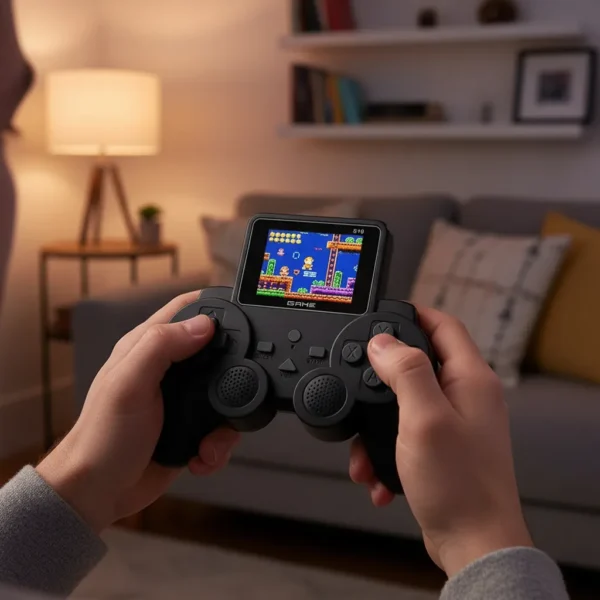 Control con pantalla y 520 juegos