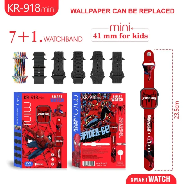 Combo smartwatch infantil mini KR-918