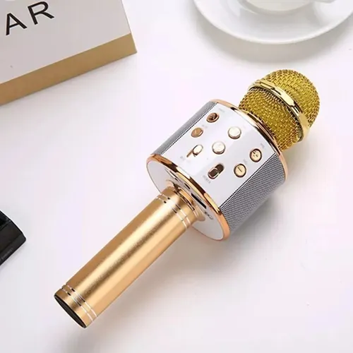 Micrófono karaoke Bluetooth recargable