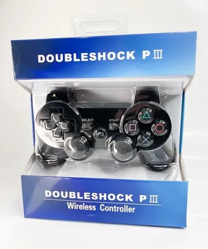 Control inalámbrico compatible con PS3 (negro)