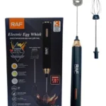 Batidor y espumador recargable RAF 2 en 1