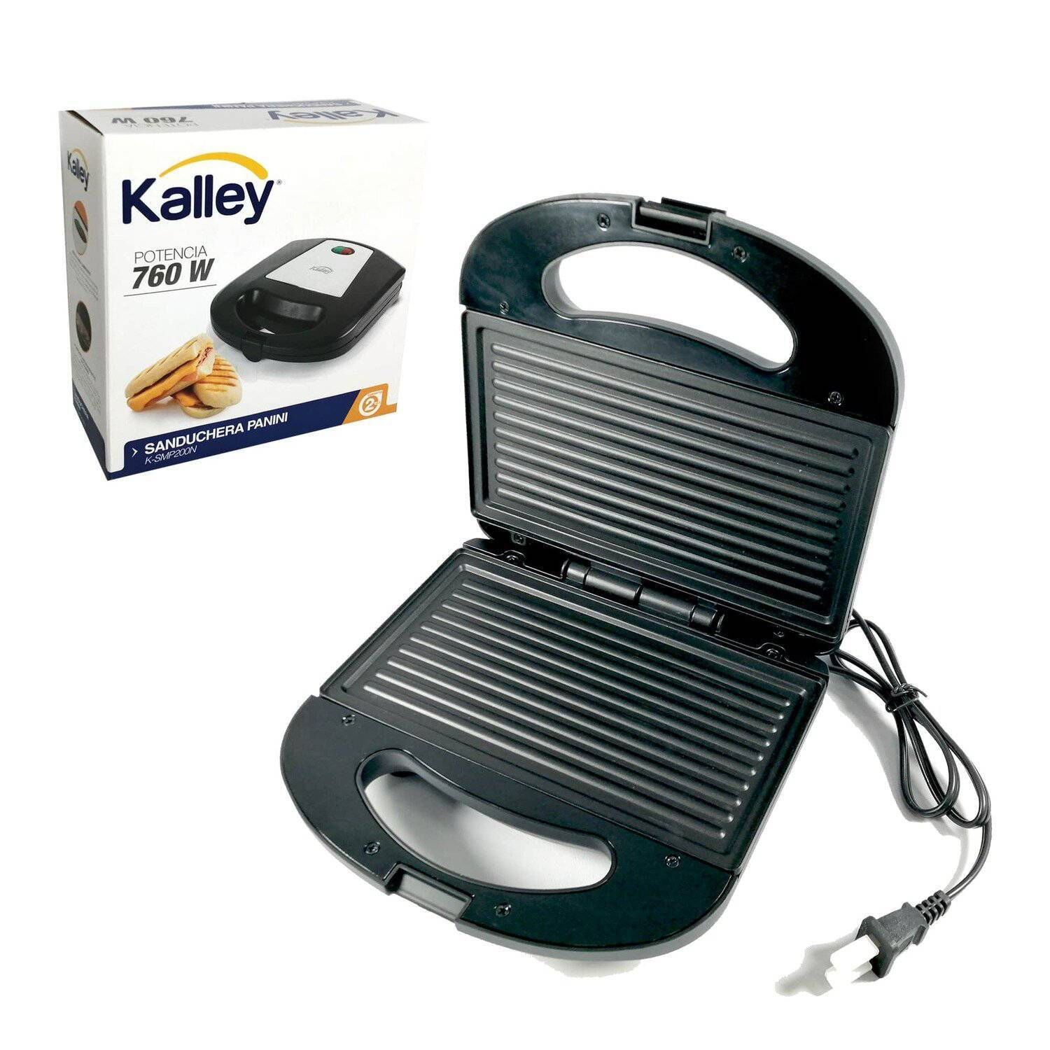 Sanduchera panini Kalley 750 W