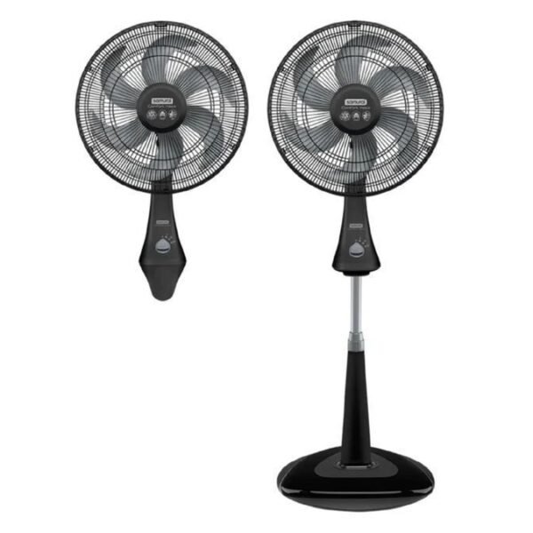 Ventilador Comfort Max 6 aspas negro