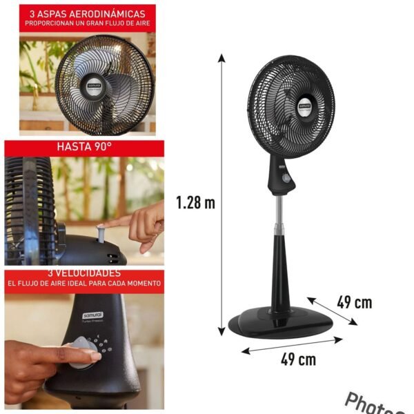 Ventilador Samurai Turbo Fresco de 18"