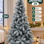 Árbol de Navidad nevado Invierno 2 m