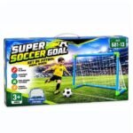 Arco de fútbol para niños Super Soccer Goal