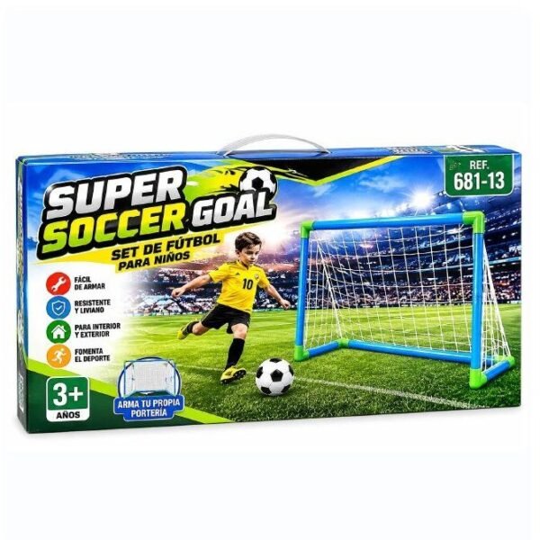 Arco de fútbol para niños Super Soccer Goal