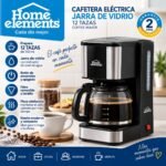 Cafetera eléctrica Home Elements 12 tazas