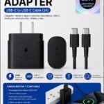 Cargador 25 W PD con cable USB-C a USB-C