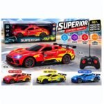 Carro deportivo a control remoto Superior con luces