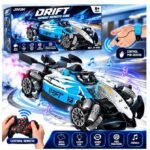 Carro drift a control remoto con humo y control de mano