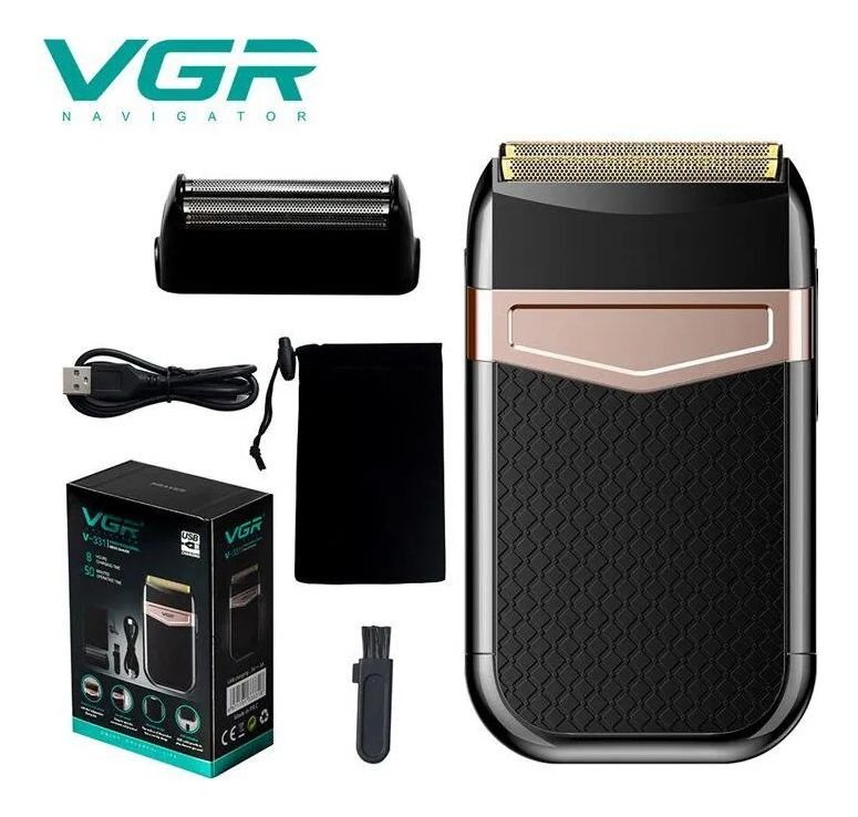 Afeitadora compacta VGR V-331 IPX4