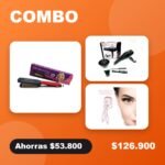 Combo Belleza: plancha + secador 5 en 1 + encrespador