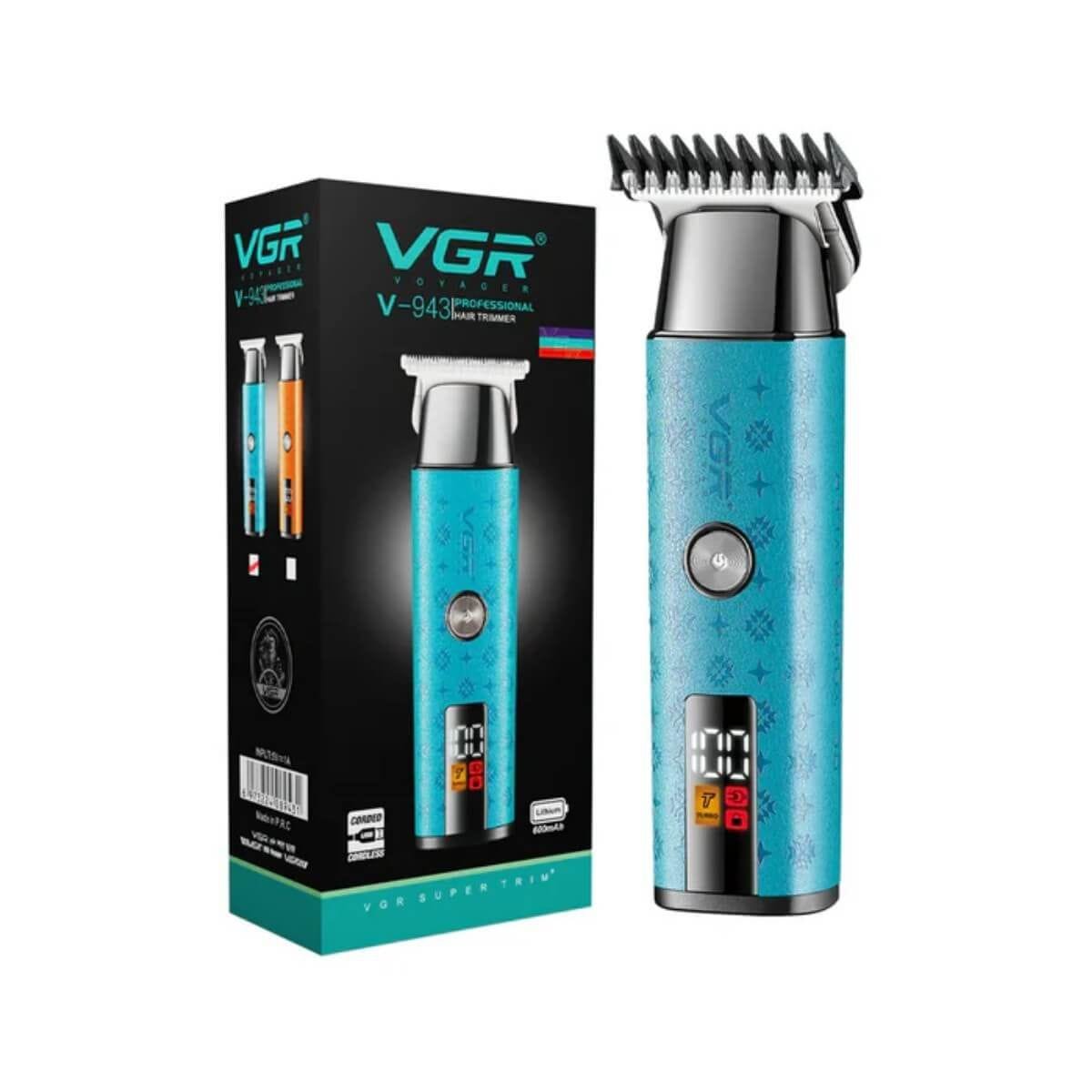 Patillera profesional VGR V-943 con pantalla