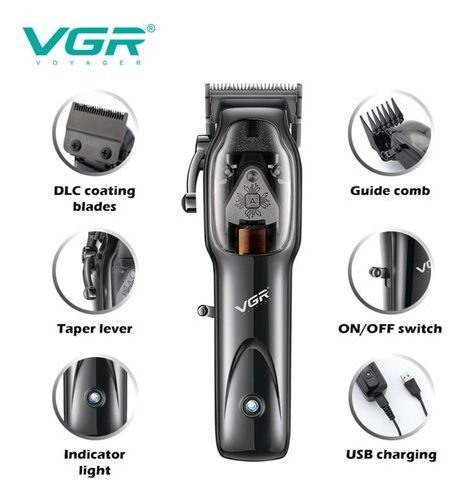 Máquina cortapelo VGR V-653 de 2.500 mAh - Imagen 2